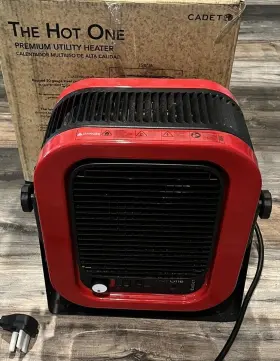 Rcp502s Cadet Rcp502 240 Volt 5000 Watt The Hot One Portable Unit Garage Heater