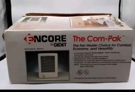 Xc202tx Cadet Rx202tw White Com-pak Fan Forced Wall Heater W Thermostat 240v 2000 Watt