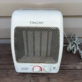 50222 Calore Ceramic Portable Electric Heater Tabletop 1500 Watts