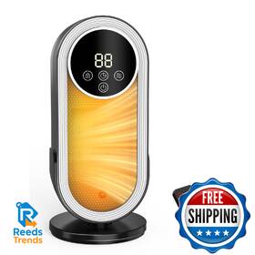 Ccgiru B0fl2wpqdk Space Heater For Indoor Use Small Portable Electric Heaters With Thermostat And
