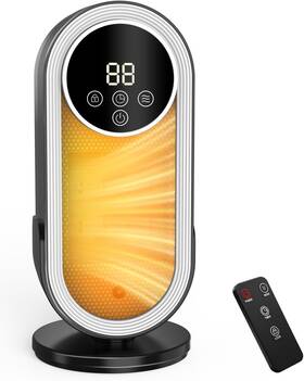 Ccgiru Gd9215ad35 Space Heater For Indoor Use Small Portable Electric Heaters With Thermostat And