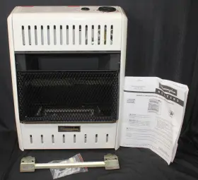 Cgn100mb Charmglow 800084000732 Natural Gas Wall Mount Heater Unused New 10000 Btu Vent Free