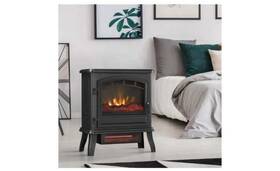 Chimneyfree Cfi4701201g Powerheat Infrared Quartz Electric Stove Heater - Black