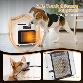 Ht-006 Chtoocy Store Upgrade 600w Large Dog House Heater W Thermostat Adjustable Temp And Time