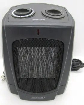 Hpv-15 Climate Keeper Model 120 V 1650 Watt Portable Ceramic Heater Working