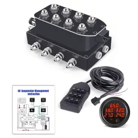 Smv-02-10rs05rd-lzq Cnwzymx 12v Air Management Featuring 8-valve Ride Suspension Manifold With 16.5f