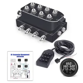Smv-02-10rs05wt-lzq Cnwzymx 12v Air Management Featuring 8-valve Ride Suspension Manifold With 16.5f