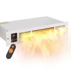 Hta008 Coliah Jeeasden Kickspace Heater With Built-in Thermostat And Timer Under Cabinet