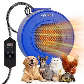 Colliford 753873716096 500w Pet House Heater With Thermostat Timer Adjustable 40-115 F