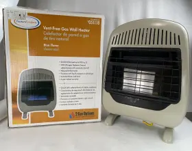 051118 Comfort Features Feature Comforts Heater Vent Free Gas Wall 20 000 Btu Blue Flame Open Box