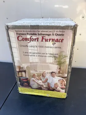 Cf1500uv-pa Comfort Furnace Infrared Portable Adjustable Space Heater