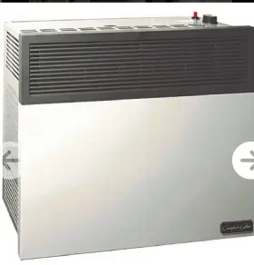 Dvp25 Comfort Glow Direct Vent Propane Heater 25 000 Btu Wall Mount 825 Sq Ft -