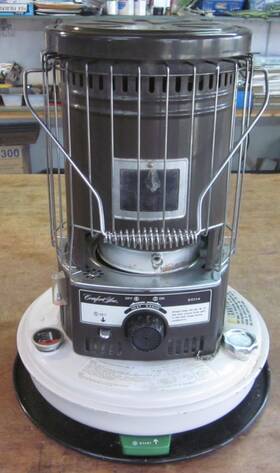 Comfort Glow Gc11a Rarer Older Small Kerosene Heater Made In Japan 11 500 Btu
