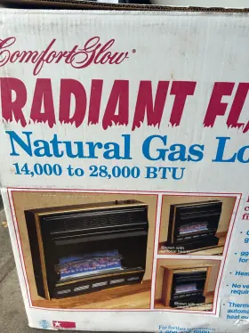 14000-28000 Comfort Glow Rfn28t Blue Flame Vent-free Btu Gas Wall Heater Natural
