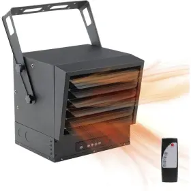 Comfort Zone 705353686597 7500-watt Electric Digital Fan Forced Ceiling Mount Heater