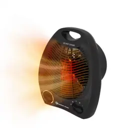 Comfort Zone 726084109049 1500-watt Electric Fan Forced Compact Heater And Combo Black