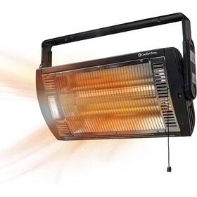 Comfort Zone 744110454536 1 500-watt Electric Infrared Ceiling Mount Quartz Portable Heater
