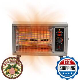 Comfort Zone B007x5j8yo Radiant Electric Wire Element Box Heater White Fast Heat