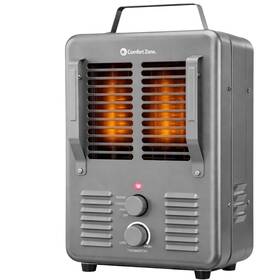 Comfort Zone B08174q7ky Milkhouse Style Utility Space Heater Adjustable Thermostat