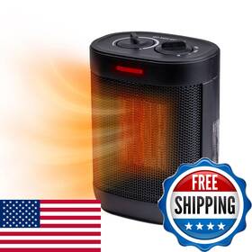 Comfort Zone B0d4nnb8mb Electric Space Heater For Indoor Use 3 Heat Settings Adjustable