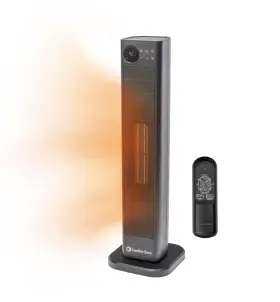 Cz12809 Comfort Zone Oscillating Tower Space Heater With Remote Control For Indoor Us