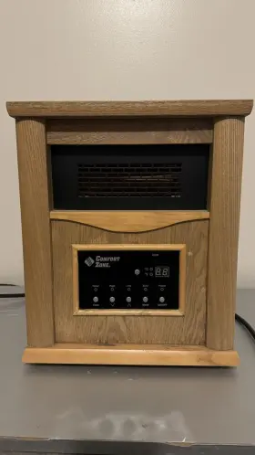 Cx2020 Comfort Zone Cz2020 Portable Heater With Remote