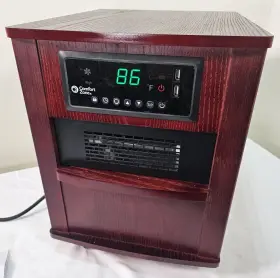 Cz2062c-ec Comfort Zone Cz2062c Quartz Infrared 20 Inch Cabinet Heater With Cherry Finish