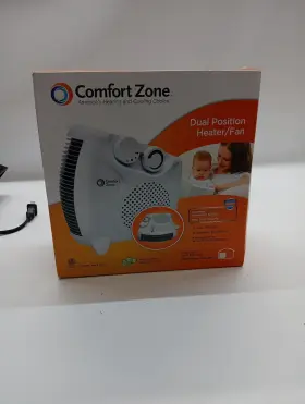 Cz30 Comfort Zone Nib Dual Position Heater/fan Model 1500 Watts