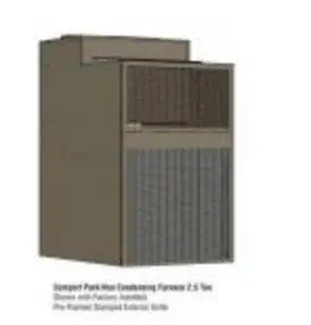 Cpg42964-t Comfort Zone Cz40e Pack 2.5 Ton Packaged Unit Note Pick Up Only In