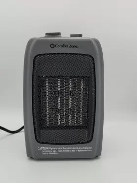 Cz442swm Comfort Zone Cz442 1500w Personal Ceramic Heater Portable Desk Fan