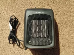 Cz446wm Comfort Zone Cz446 Portable Ceramic Heater