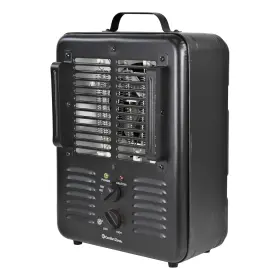 Tv-106107-u-b Comfort Zone 1500w Electric 3 Heat Utility Heater With Thermostat Black Used