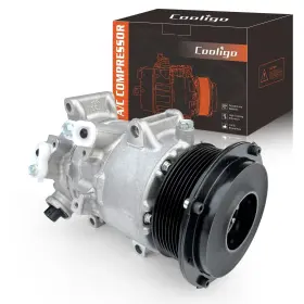 Co201032-4 Cooligo Air Conditioner Ac Compressor With Clutch Compatible Toyota Camry 2.4l 2