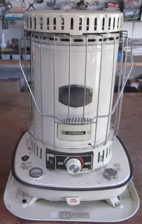 22-dk Corona 1980s Kerosene Heater 22 600 Btu - Made In Japan