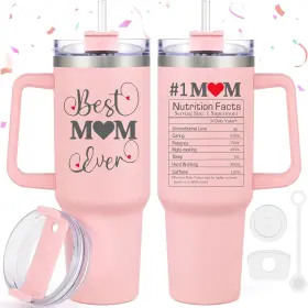 Costway 705353297328 Mom Christmas Gifts 40 Oz Best Ever Tumbler Cup For From Daughter