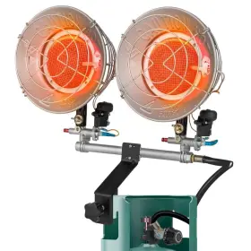 A1q2112g3 Costway 30 000 Btu Dual Head Tank Top Outdoor Heater With Adjustable Heat