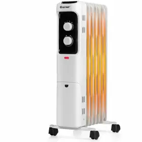 Bxd4-a919u1-it Costway 1500-watt Electric Oil-filled Radiant Space Heater With Adjustable