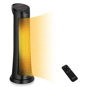 Bxd54-a39u1-mw Costway 1500-watt Portable Electric Ptc Heater Swing Space With 24-hours Timer