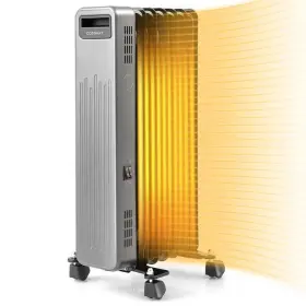 Bxd54-ag3u1-mw Costway 1500-watt Oil-filled Radiator Heater Portable Electric Space 3 Heat