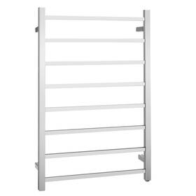 Costway E009usa6142 Cosway 145w Electric Towel Warmer Wall Mounted Heated Drying Rack 8 Square Bars