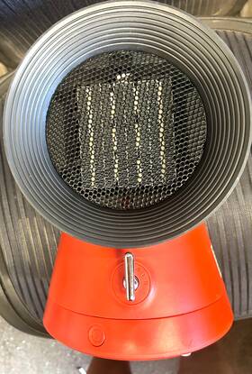 Costway Ep24389re 1500 Watt Ceramic Utility Indoor Electric Space Heater