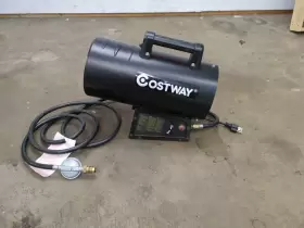 Us-2p24044 Costway 60000 Btu Portable Propane Forced Air Heater Overheat And Cut-off Protection