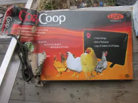 Cozy 706069235246 Products Coop Chicken Heater Flat-panel Radiant Chick