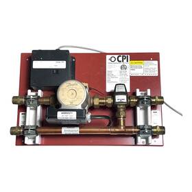 Cpi Rhp-100000 Danfoss 11001 Radiant Heat Panel Series Rph Grundfos Pump Valve Gauge