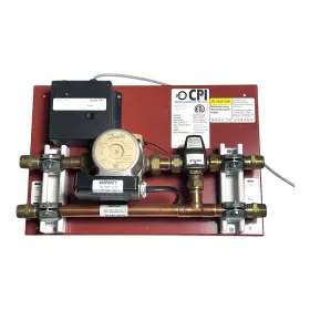 Rhp-100000 Cpi Danfoss 11001 Radiant Heat Panel Series Rph Grundfos Pump Valve Gauge