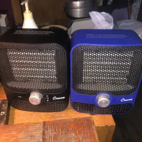 Ee-6491 Crane Personal Ceramic Heaters Lot Of 2