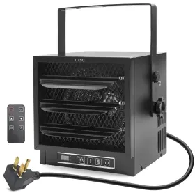 30amps Ctsc 629103399455 4800w Garage Heater 240v/30amps Plug - Electric Fan-forced Therm