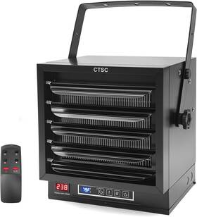 Ctsc Ch-10000w 10 000w 240v Electric Garage Shop Heater With Remote Control And Timer Etl