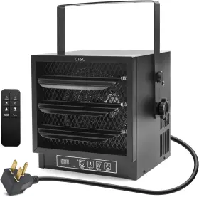 Xr4800n Ctsc 4 800w 240v Electric Garage Shop Heater With Remote Control And Timer Plug In