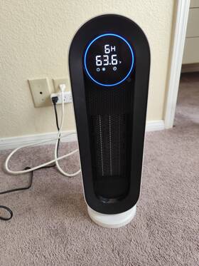 Daxiga S730 1500w Oscillating Ceramic Space Heater